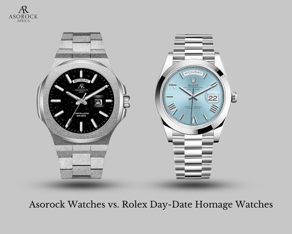 Asorock Watches vs. Rolex Day-Date Homage Watch Review