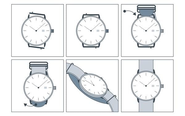 HOW TO CHANGE YOUR WATCH STRAP from ASOROCK WATCHES  a black owned affordable luxury high end quality watch brand with classic swiss homage inspired designs