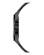 All black Mansa - from ASOROCK WATCHES  a black african american owned luxury unique watch brand with swiss rolex, Audemars Piguet, patek homage inspired style watches. Also a custom vvs moissanite diamond watch maker.