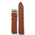 Villa Brown leather strap (select clasp) - from ASOROCK WATCHES  a black african american owned luxury unique watch brand with swiss rolex, Audemars Piguet, patek homage inspired style watches. Also a custom vvs moissanite diamond watch maker.