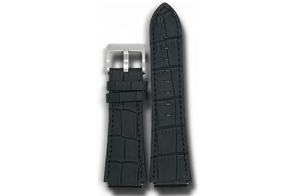 Constellation black leather strap (select clasp)