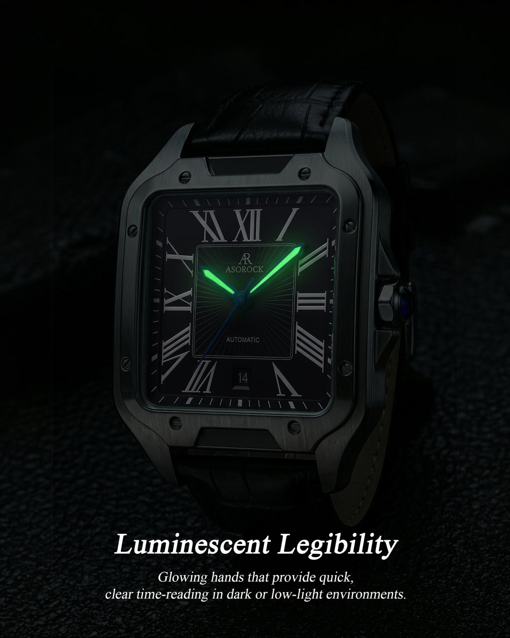 Silver/Black - navy blue strap Diplomat