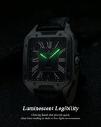Silver/Black - navy blue strap Diplomat