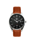 Villa Brown leather strap (select clasp) - from ASOROCK WATCHES  a black african american owned luxury unique watch brand with swiss rolex, Audemars Piguet, patek homage inspired style watches. Also a custom vvs moissanite diamond watch maker.