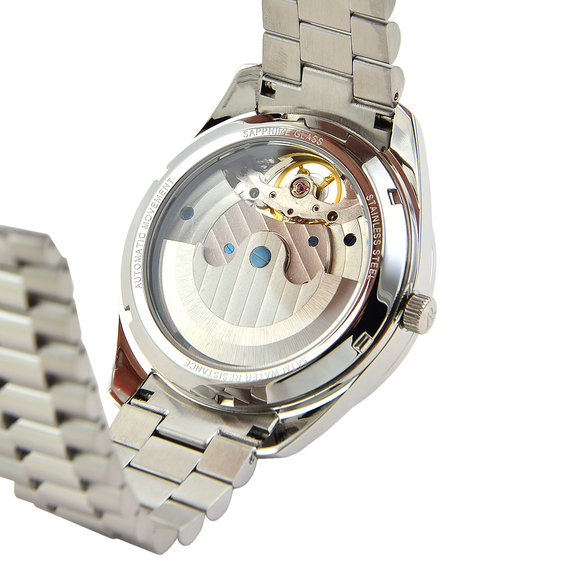 silver/white Villa Automatic Tourbillon