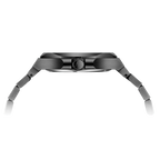 All Black frosted stardust Constellation Day-Date - from ASOROCK WATCHES  a black african american owned luxury unique watch brand with swiss rolex, Audemars Piguet, patek homage inspired style watches. Also a custom vvs moissanite diamond watch maker. 