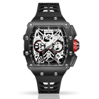 All Black Motorsport - from ASOROCK WATCHES  a black african american owned luxury unique watch brand with swiss rolex, Audemars Piguet, patek homage inspired style watches. Also a custom vvs moissanite diamond watch maker. 