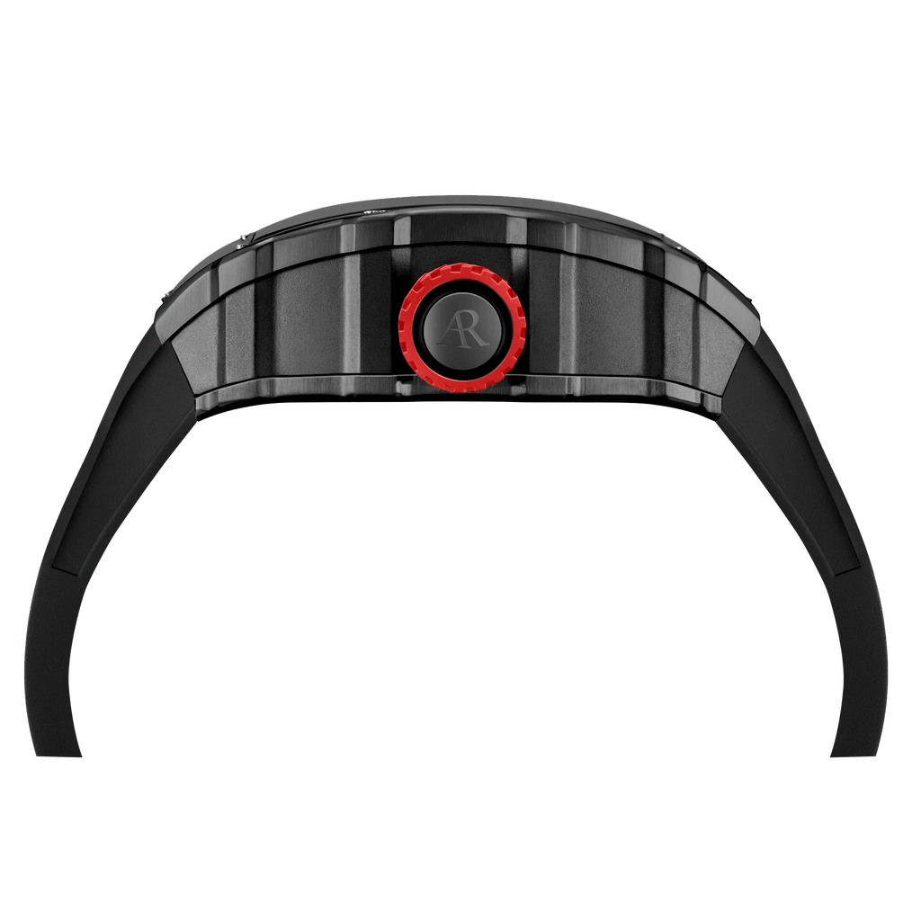 All Black Motorsport - from ASOROCK WATCHES  a black african american owned luxury unique watch brand with swiss rolex, Audemars Piguet, patek homage inspired style watches. Also a custom vvs moissanite diamond watch maker. 