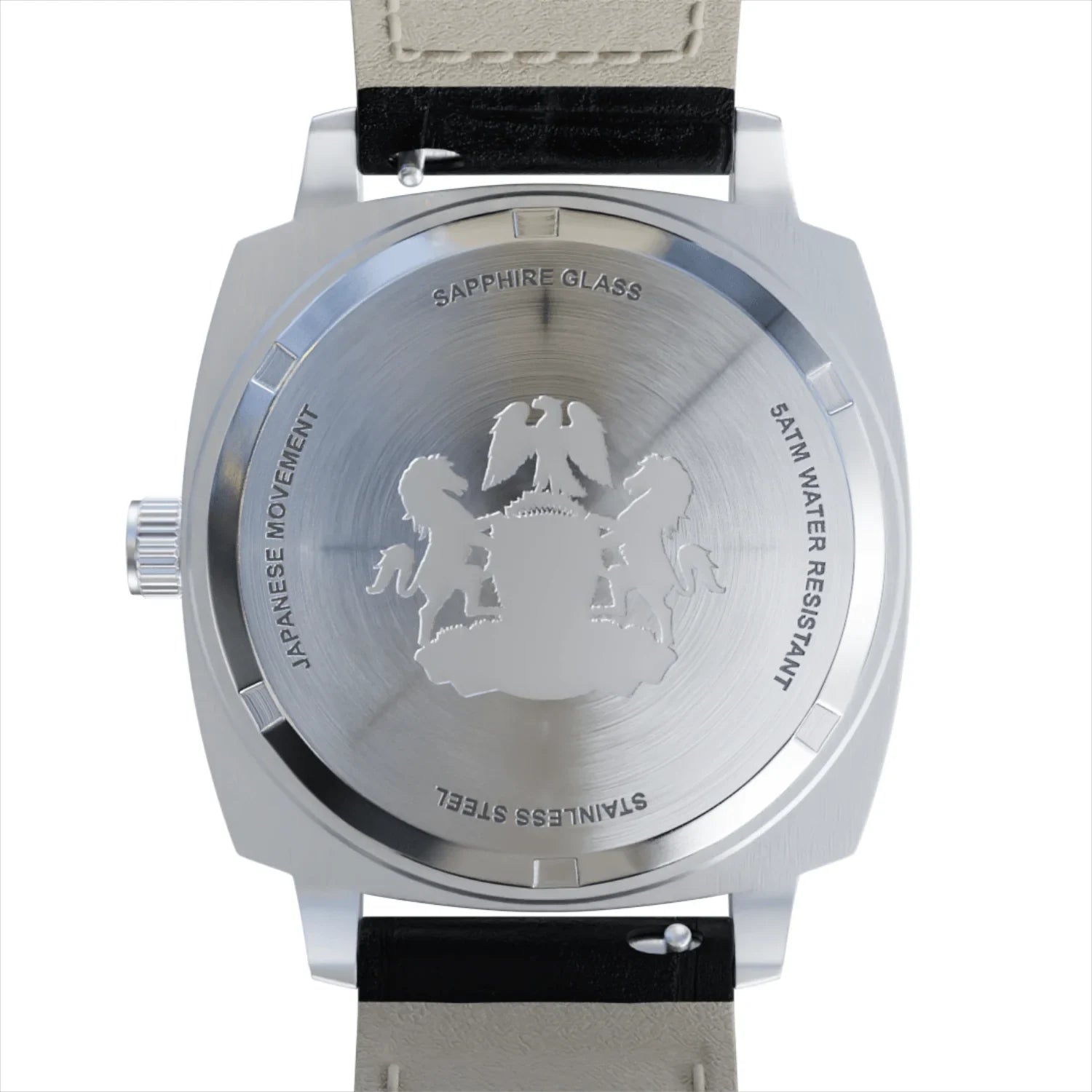 Black/Silver Monolith - from ASOROCK WATCHES  a black african american owned luxury unique watch brand with swiss rolex AP homage style watches 