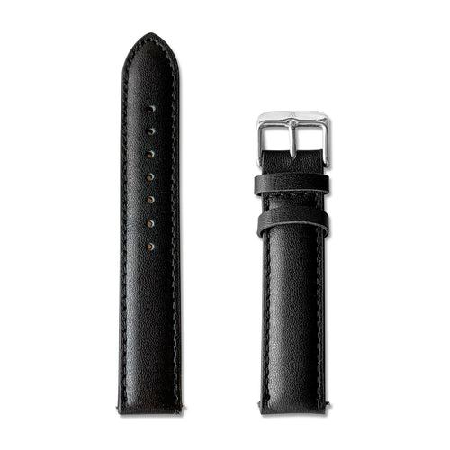 FirstLady Black/silver leather strap - from ASOROCK WATCHES  a black african american owned luxury unique watch brand with swiss rolex AP homage style watches 
