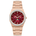 Iced diamond bezel transporter - plain straps - from ASOROCK WATCHES  a black african american owned luxury unique watch brand with swiss rolex, Audemars Piguet, patek homage inspired style watches. Also a custom vvs moissanite diamond watch maker. 
