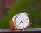 RoseGold/White Monolith - from ASOROCK WATCHES  a black african american owned luxury unique watch brand with swiss rolex AP homage style watches 