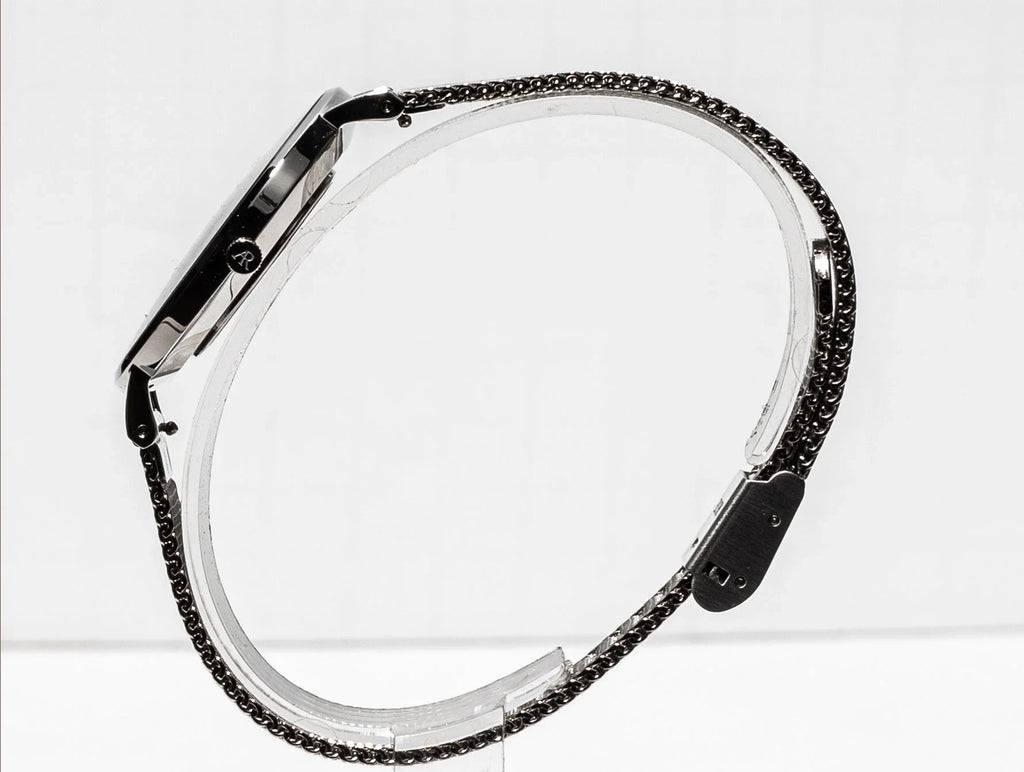 Silver/Black FirstLady - from ASOROCK WATCHES  a black african american owned luxury unique watch brand with swiss rolex AP homage style watches 