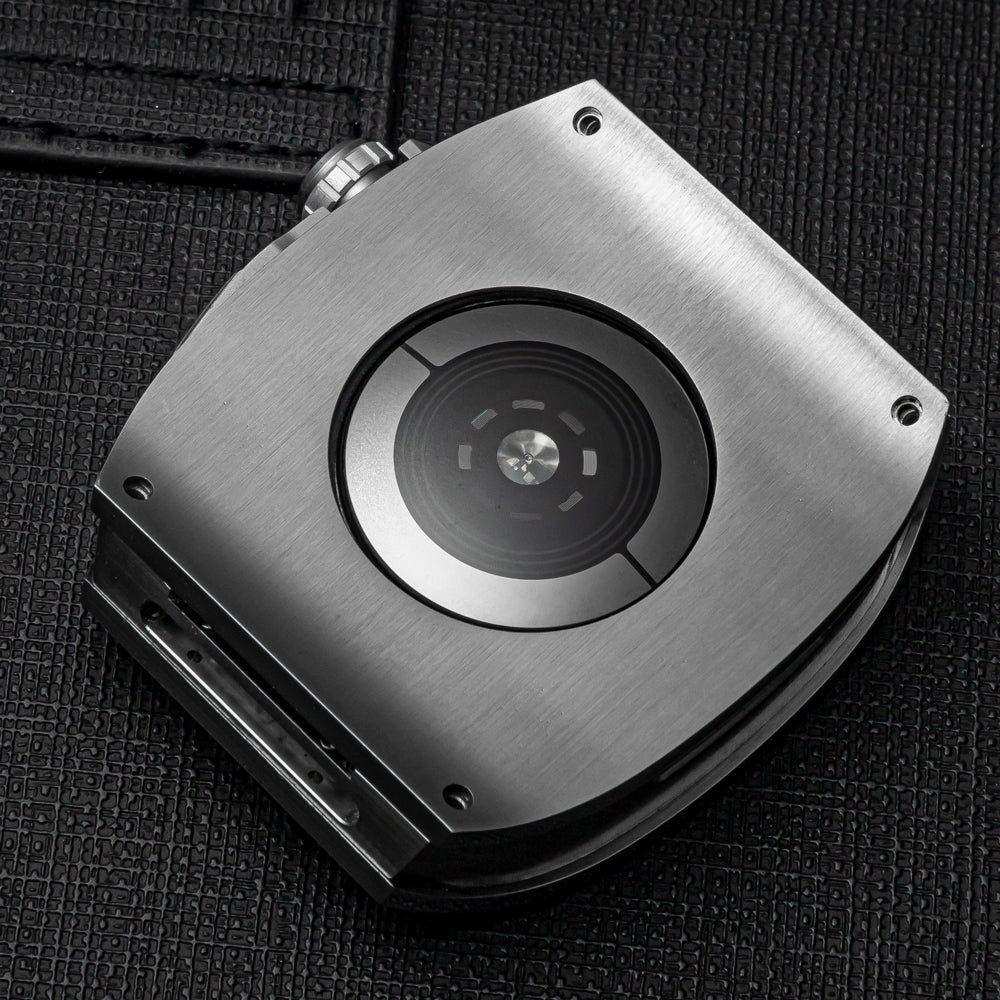 Silver/black Smartwatch Sports case - from ASOROCK WATCHES  a black african american owned luxury unique watch brand with swiss rolex AP homage style watches 