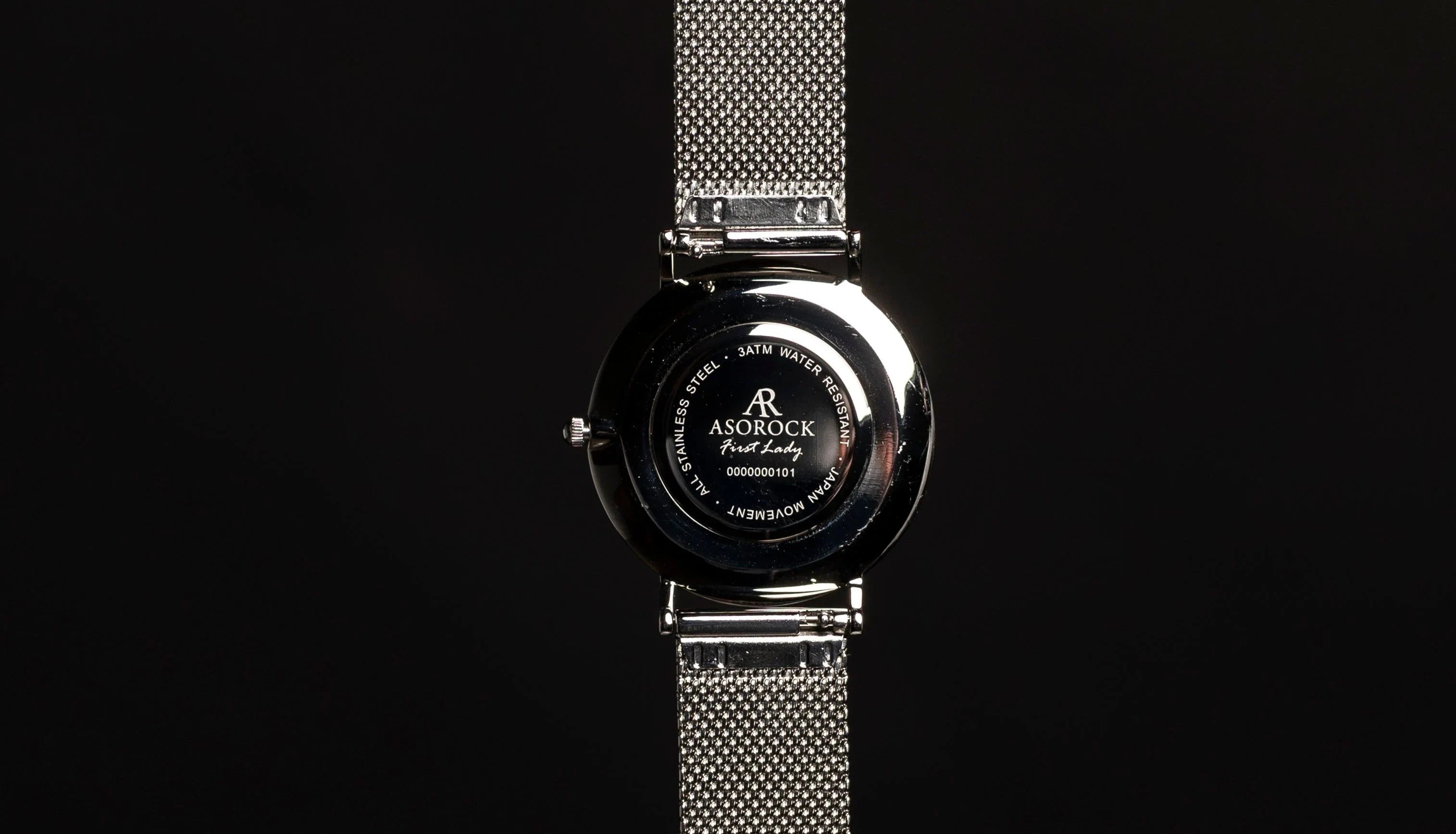 Silver/White FirstLady - from ASOROCK WATCHES  a black african american owned luxury unique watch brand with swiss rolex AP homage style watches 