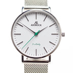 Silver/White FirstLady - from ASOROCK WATCHES  a black african american owned luxury unique watch brand with swiss rolex AP homage style watches 