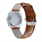 Silver/White Monolith - from ASOROCK WATCHES  a black african american owned luxury unique watch brand with swiss rolex AP homage style watches 