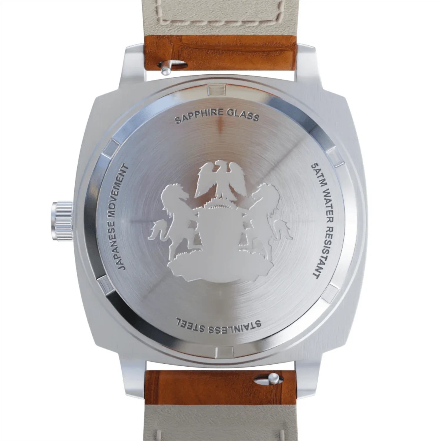 Silver/White Monolith - from ASOROCK WATCHES  a black african american owned luxury unique watch brand with swiss rolex AP homage style watches 