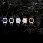 Transporter Black leather strap (select Clasp) - from ASOROCK WATCHES  a black african american owned luxury unique watch brand with swiss rolex AP homage style watches 