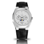 Transporter Black leather strap (select Clasp) - from ASOROCK WATCHES  a black african american owned luxury unique watch brand with swiss rolex AP homage style watches 