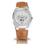 Transporter Brown leather strap (select Clasp) - from ASOROCK WATCHES  a black african american owned luxury unique watch brand with swiss rolex AP homage style watches 