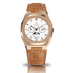 Transporter Brown leather strap (select Clasp) - from ASOROCK WATCHES  a black african american owned luxury unique watch brand with swiss rolex AP homage style watches 